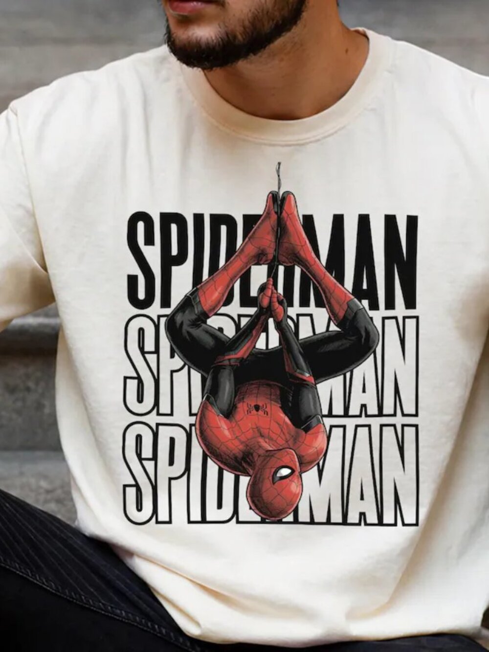 Spider Man Comic Cover Shirt, Marvel Superhero Comic Book Top T Shirt